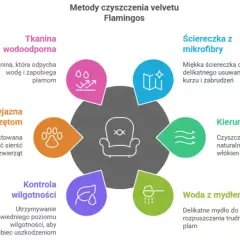 Jak wyczyścić fotele domowym sposobem: wodoodporna tkanina, mikrofibra, kierunek włókien, woda z mydłem, kontrola wilgotności, przyjazna zwierzętom.