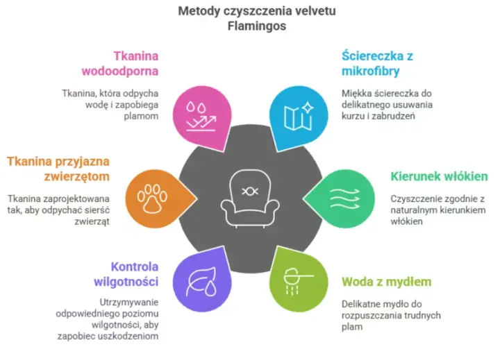 Jak wyczyścić fotele domowym sposobem: wodoodporna tkanina, mikrofibra, kierunek włókien, woda z mydłem, kontrola wilgotności, przyjazna zwierzętom.