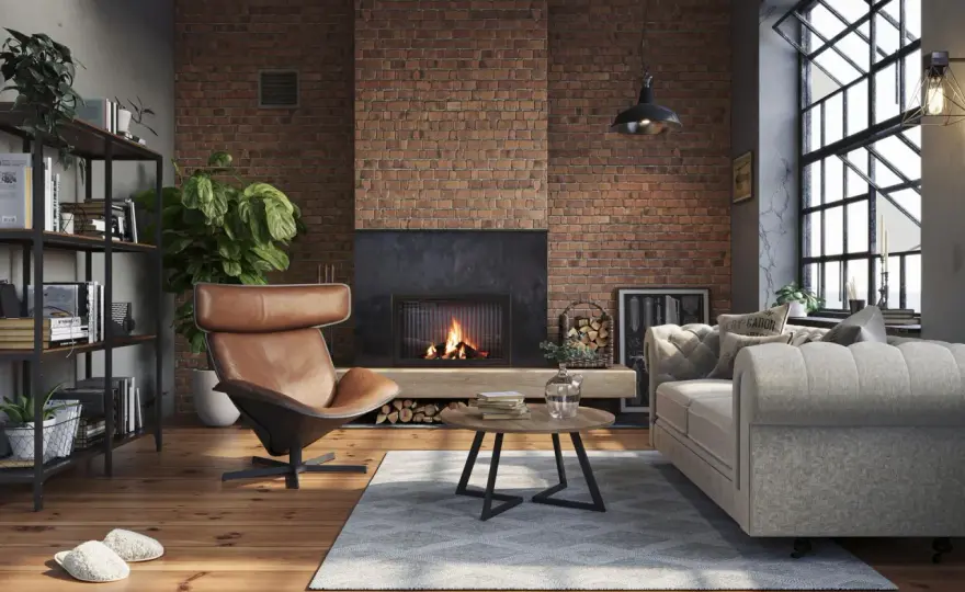 Soft loft w mieszkaniu - jak ocieplić industrialne wnętrze?