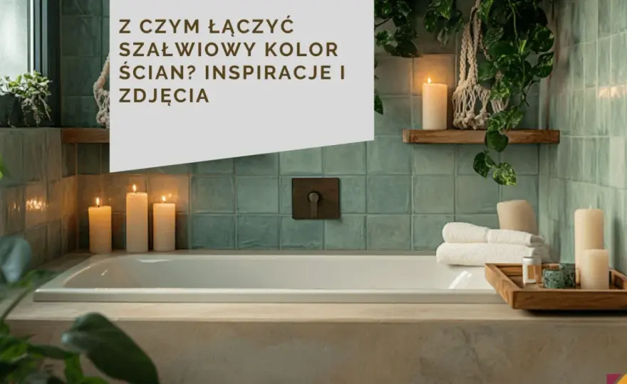 Z czym łączyć kolor szałwiowy? Pomysły do każdego wnętrza