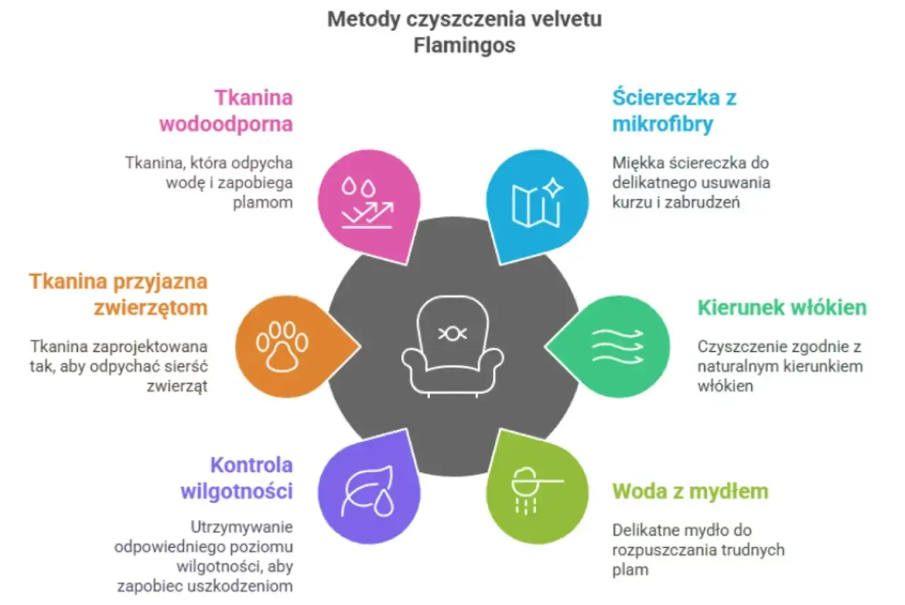 Jak wyczyścić fotele domowym sposobem: wodoodporna tkanina, mikrofibra, kierunek włókien, woda z mydłem, kontrola wilgotności, przyjazna zwierzętom.